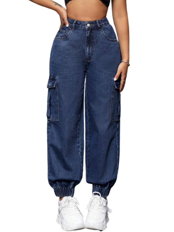 Ezingel Pocket Denim Trousers A3